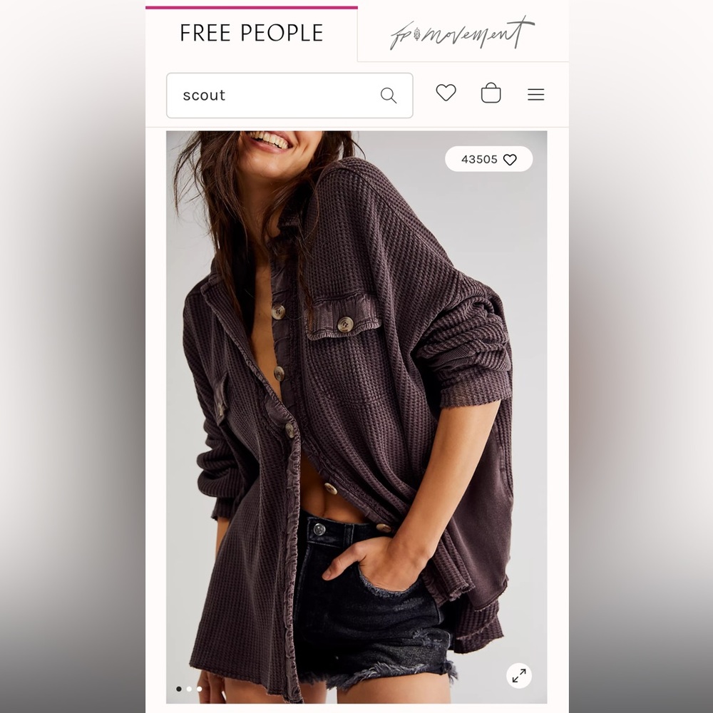 Free People Scout Jacket Mole